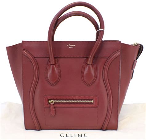 celine box bag pebbled leather|Celine bags with prices.